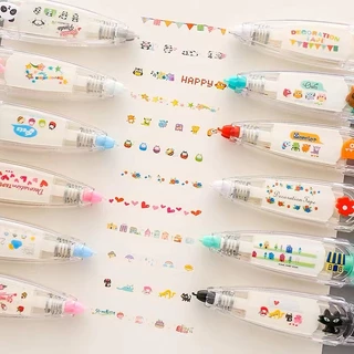 เครื่องหมายแก้ไขเข็มขัดแก้ไขของเหลว 1 ชิ้น