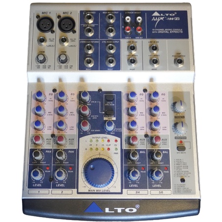 ALTO AMX100FX MIXER มีเอฟเฟค AMX-100FX มิกเซอร์ เครื่องผสมสัญญาณเสียง ALTO AMX 100 FX ของแท้100%