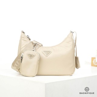 NEW PRADARE-EDITION 2005 MINI BEIGE NYLON SHW