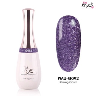 สีเจลทาเล็บ Pick Me Up G092 Shining Gown 15ml.