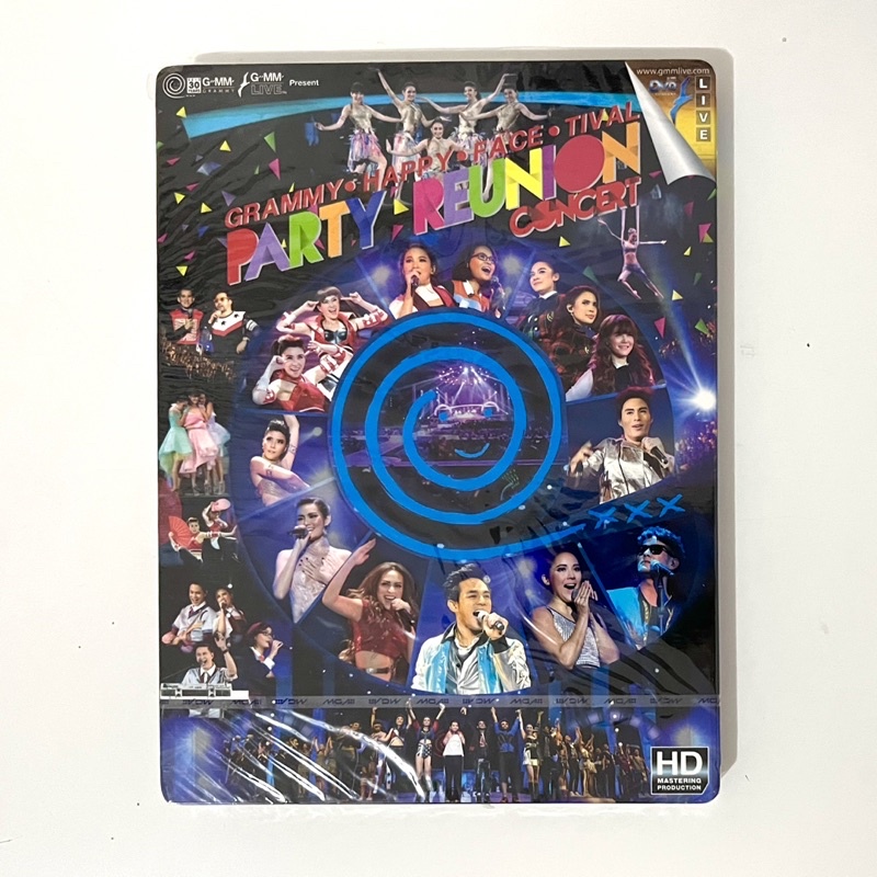 DVD ดีวีดีคอนเสิร์ต Grammy Happy Face Tival Party Reunion Concert (แผ่นแท้มือสอง)
