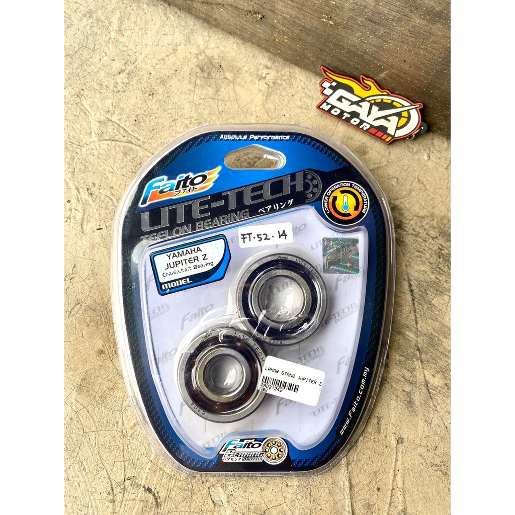 ดาวพฤหัสบดี Z Faito Lite Tech CRANK ASSEMBLY BEARING
