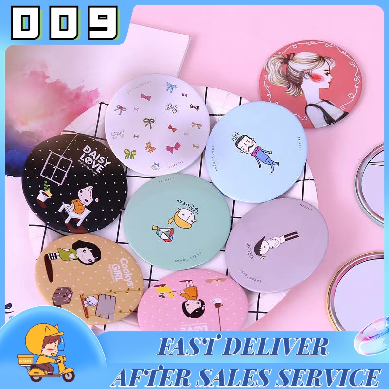 กระจกลายใหม่!! กระจกพกพา น่ารักน่าใช้ น้ำหนักเบา พกพาง่าย ลายน่ารักสดใส กระจกแบบพกพา ร้อมส่งในไทย
