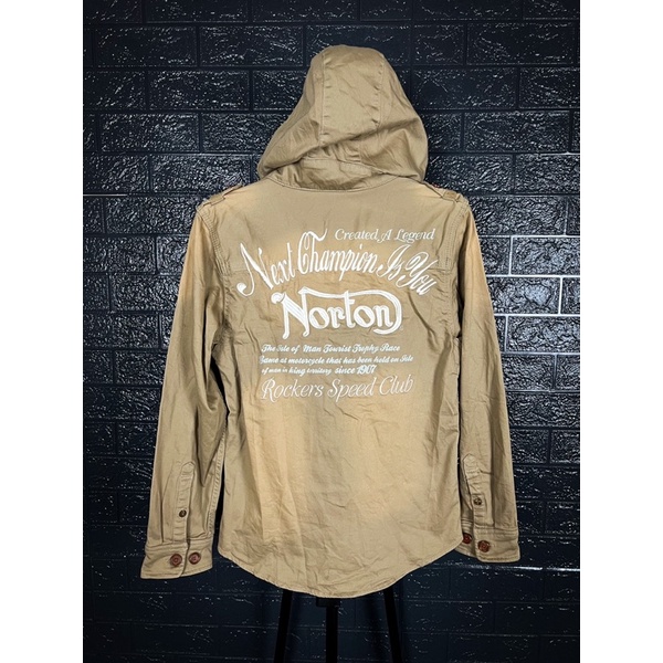 |เสื้อแจ็คเก็ต| 🇬🇧Norton Hoodie Shirt (Size S)🇬🇧