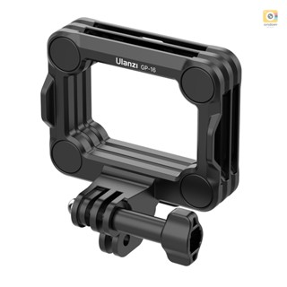 [M27] Ulanzi GP-16 3-in-1 อุปกรณ์เมาท์ขาตั้งแม่เหล็ก ปลดเร็ว แบบเปลี่ยน สําหรับ GoPro 10 9 8