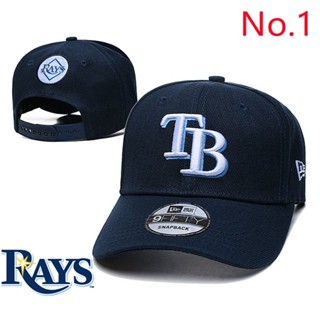 หมวกเบสบอล MLB Tampa Bay Rays ปรับได้ 8 สไตล์ หลากสี VB6A