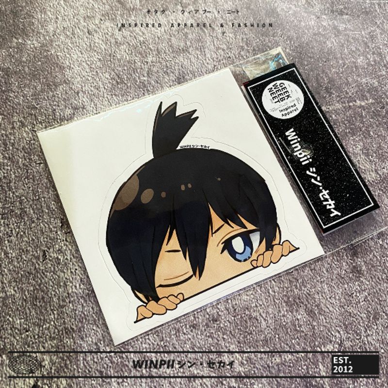 Peeking Sticker / Peeking Sticker Hakawa Aki Anime Chainsaw Man