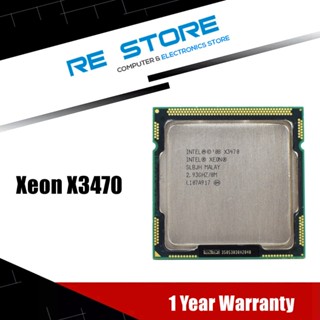 【พร้อมส่ง】intel Xeon x3470 โปรเซสเซอร์ CPU แคช 8M 2.93GHz slbjh LGA 1156