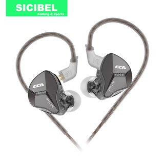 Sicibel CCA FLA HiFi หูฟังไดนามิก แบบมีสาย โลหะ อินเอียร์ สําหรับเล่นกีฬา เบส เพลง ดีเจ ไดนามิก