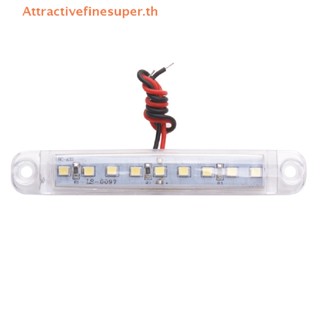 Asth ขายดี ไฟสัญญาณเตือน LED 9 ดวง 12V 24V สําหรับติดท้ายรถบรรทุก รถพ่วง 4 ชิ้น