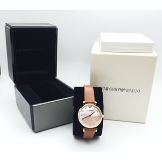 นาฬิกา EMPORIO ARMANI WOMENS AR1960 32 MM RETRO QUARTZ พร้อมกล่อง (ใหม่)