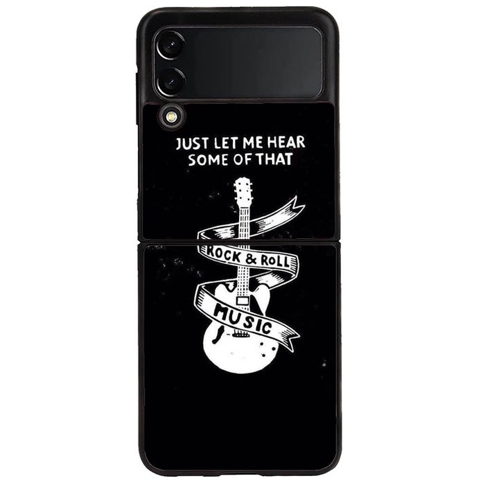 เคส Samsung Galaxy Z Flip 3 Z Flip 4 Z Fold 4 Z Fold 3 Rock n Roll D113
