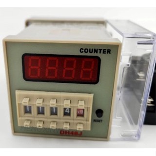 TIMER DH48J 1-999900 Digital Counter Relay LED Display AC/DC 36V 50/60Hz In high quality