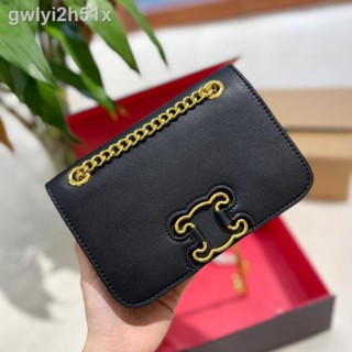 ✷₪▪[With Box] Celines New Chain Underarm Bag Womens Handbag Fashion Casual Shoulder Bag Crossbody Bag