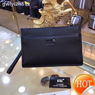 ✽❉【Free Shipping】CowhideOriginal factory Authentic Factory High-end Leisure Clutch Bag Business Office Cowhide Male Cell