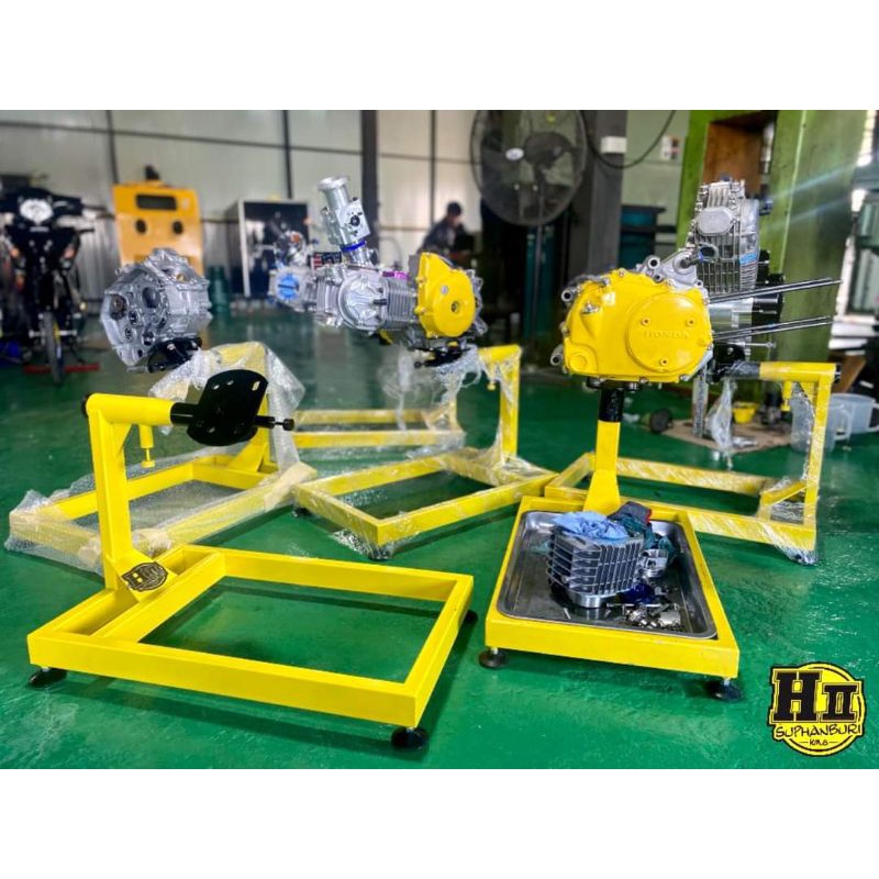 เฮงสุพรรณ แท่นประกอบเครื่องยนต์รถมอเตอร์ไซด์ (HII Supanburi) เวอร์ชั่นใหม่ล่าสุดเลยครับตัวนี้