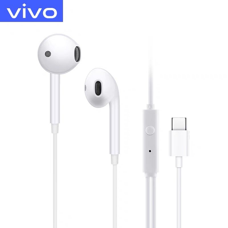 หูฟังแท้  Type C หูฟัง VIVO T15G/X30/X50/V19/V20/V21/V20SE/Y50/Y72  Y76 V20Pro V21 V23 X50Pro X60Pro