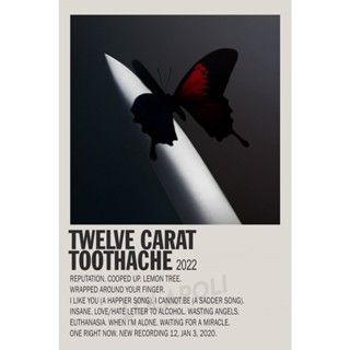 โปสเตอร์ปกอัลบั้ม สิบสองกะรัต Toothache