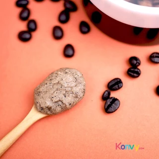 โยโกะ เกลือสปาขัดผิว สูตรกาแฟ Yoko Gold Coffee Salt Scrub Shower Bath 240 กรัม.