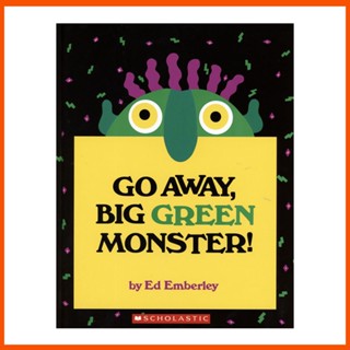 Go Away หนังสือนิทานมอนสเตอร์ ขนาดใหญ่ เพื่อการศึกษา สําหรับเด็ก