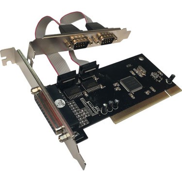PCI to 2 Serial + 1 Parallel Port Combo Card, DB-9 RS-232 DB-25 Card for PC / Desktop / Addtinal Pri