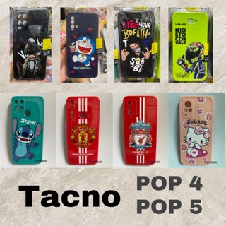 สินค้ามีพร้อมส่ง งานนิ่ม TPU ลายการ์ตูน Tacno Pop5 / Pop4 กันกล้อง ถนอมขอบมือถือ พร้อมส่ง