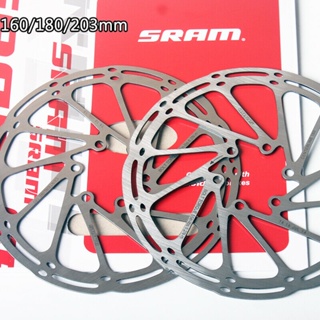 SRAM โรเตอร์จักรยาน โรเตอร์จักรยานแผ่นเบรคโรเตอร์ 160 mm 180 mm 203 mm ตรงกลางสายโรเตอร์ไฮดรอลิกโรเตอร์ความแข็งแรงสูง Mtb