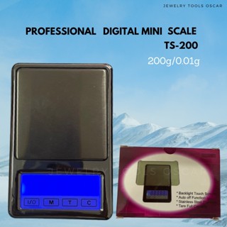 ตราชั่ง PROFESSIONAL DIGITAL MINI SCALE รุ่น TS-200  200g./0.01g.