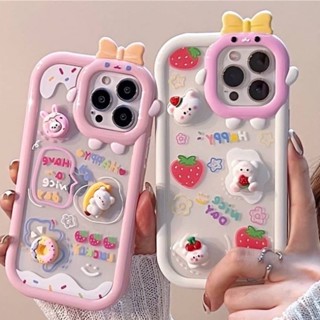 สอบถามก่อนสั่ง เคสใส ใสขอบสี เคสนูน 3d เคสหมี เคสกระต่าย เคส2ชั้น ประกอบ เคสนิ่ม เคสโทรศัพท์ ประกบ เคสคู่ นูน ขาว ชมพู