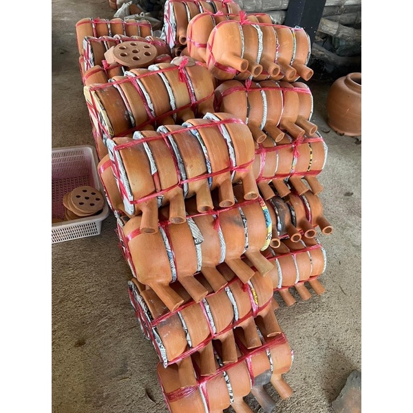 หม้อดินเผามีด้ามจับ(พร้อมฝา)ขนาด7นิ้ว หม้ออบวุ้นเส้น (ใช้กับเตาแก๊สได้)ถ่ายวีดิโอตอนแกะสินค้าแตกเปลี่ยนใบใหม่ให้ทันทีค่า - รูปที่ 3