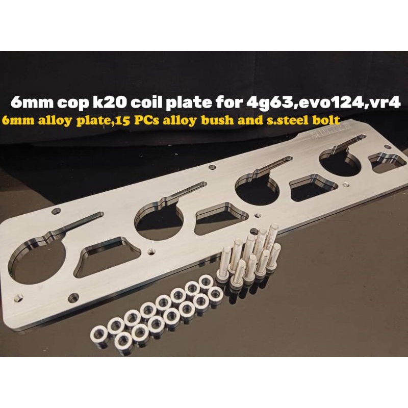 แผ่นคอยล์ Cop k20 สําหรับ 4g63,evo123,vr4(ทีบอล 6 มม.)