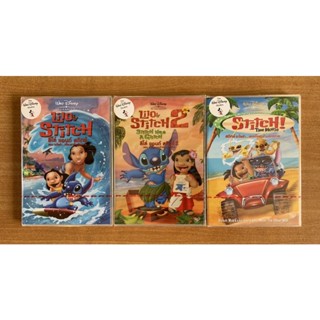 DVD : Lilo &amp; Stitch ลีโล่ แอนด์ สติทซ์ อะโลฮ่า...เพื่อนฮาข้ามจักรวาล ภาค 1, 2, 3 [มือ 1] Cartoon ดีวีดี หนัง