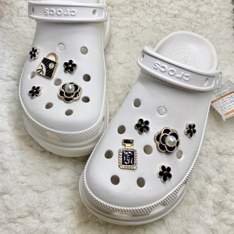 JBD 5 👠🌈ตัวติดรองเท้ามีรู เพชร มินิ วิบวับ ☀️✨👠 ShoeCharm  Dimond “ mini sprinkle “ สวยหรู ดูดี มินิมอล