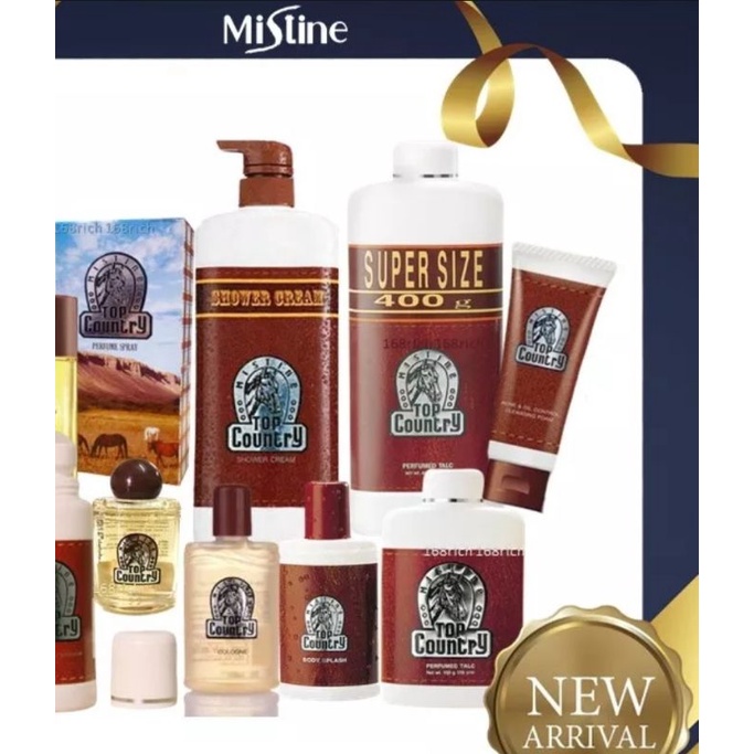 Mistine Top Contry น้ำหอม โคโลญจน์,แป้ง,โรลออน