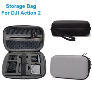 Dji Action 2 กระเป๋าเคส แบบพกพา น้ําหนักเบา สําหรับ DJI Action2