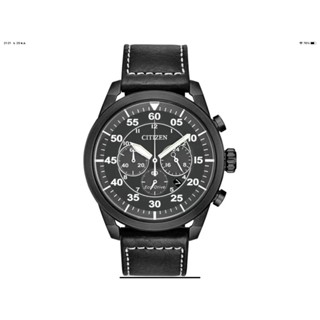 นาฬิกา CITIZEN MENS CA4215-21H ECO DRIVE AVION CHRONOGRAPH พร้อมกล่อง (ใหม่)