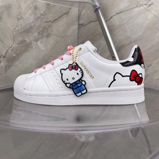 Adidas Superstar Hello Kitty GW7168 สินค้าลิขสิทธิ์แท้ Adidas รองเท้าลำลอง