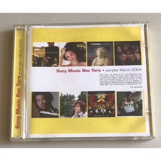 ซีดีเพลง ของแท้ ลิขสิทธิ์ มือ 2 สภาพดี...ราคา 199 บาท  รวมศิลปิน อัลบั้ม“Sony Music Bec Tero Sampler March 2004”(CD+VCD)