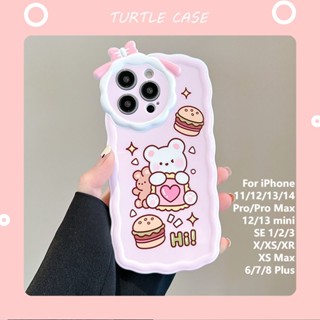 [พร้อมส่ง] เคสโทรศัพท์มือถือ ลายการ์ตูนแกะน้อย สําหรับ Apple iPhone 14 13 12 11 PROMAX XS XR XSMAX SE2020 6 7 8PLUS MINI