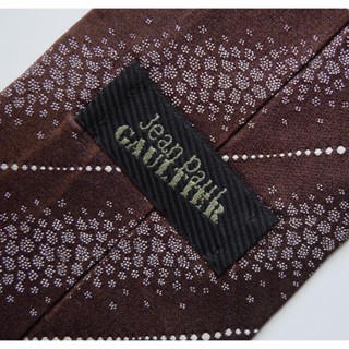 เนคไทแบรนด์เนมมือสอง Jean Paul GAULTIER Men’s Necktie
