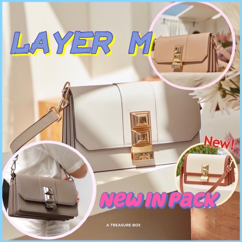 📣[โค้ดลด 600฿ ทักแชท)💥 Ivory M 💓✨Dune , Taupe , Brown  M‼️ ☁️🍬  Layer M 5 สี⚡️✨New  in pack 🦖Atreasu