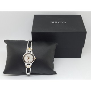 นาฬิกา BULOVA WOMENS 98L141 QUARTZ พร้อมกล่อง (สภาพใหม่)