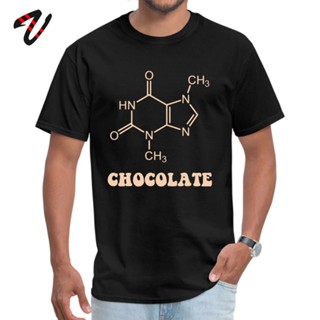 เสื้อยืดคอกลม พิมพ์ลาย Theobromine Molecule Thankgiving Day Sharingan Eye สําหรับผู้ชาย