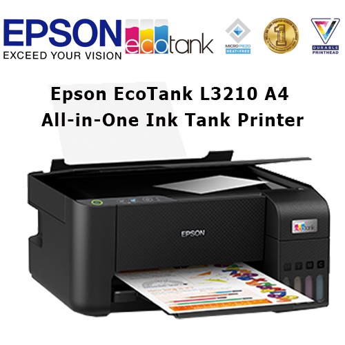 Printer Epson EcoTank L3210 A4 All-in-One Ink Tank