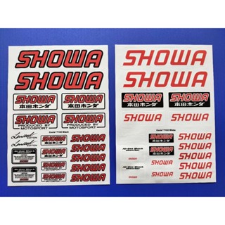 สติกเกอร์ SHOWA กันน้ํา สําหรับติดตกแต่งรถยนต์ มอเตอร์ 7102