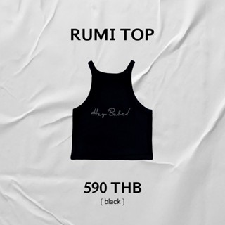 RUMI TOP (เสื้อปักเพชร)