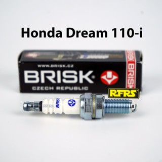 หัวเทียน BRISK COPPER RACING แกนทองแดง Honda Dream 110-i (C21RA) รองรับทุกน้ำมัน