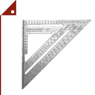 Swanson : SWSNA202* ไม้ฉากสเกล Metric Speed Square Layout Tool, Aluminum