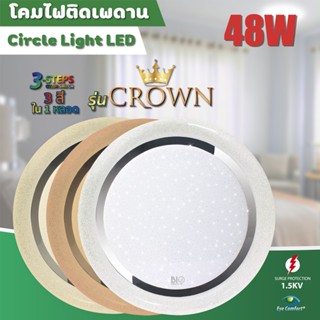 " Bioenergys " โคมไฟ Ceiling Light LED รุ่น CROWN Serie 3-Steps Color Switch *หมายเหตุสั่งซื้อได้ครั้งละ 1 ครั้ง