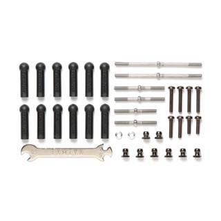 TAMIYA 54572 OP.1572 DT-03 Full Turnbuckle Set ชุดแต่งทามิย่าแท้ rc